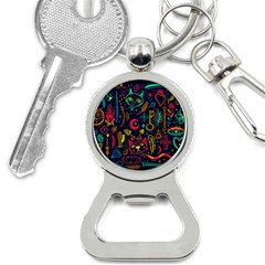 Sketch-graphic-illustration Bottle Opener Key Chain by Vaneshart