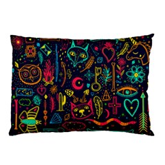 Sketch-graphic-illustration Pillow Case (two Sides) by Vaneshart