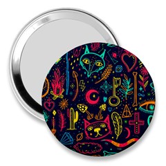 Sketch-graphic-illustration 3  Handbag Mirrors by Vaneshart