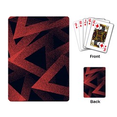 Stippled Seamless Pattern Abstract Playing Cards Single Design (rectangle)