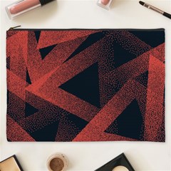 Stippled Seamless Pattern Abstract Cosmetic Bag (xxxl) by Vaneshart