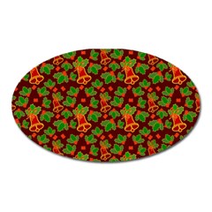 Illustration-christmas-default Oval Magnet