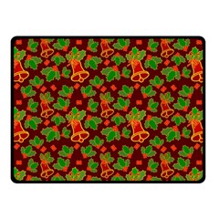 Illustration-christmas-default Double Sided Fleece Blanket (small) 