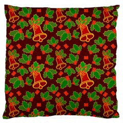 Illustration-christmas-default Large Flano Cushion Case (two Sides) by Vaneshart