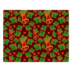 Illustration-christmas-default Double Sided Flano Blanket (large) 