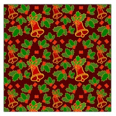 Illustration-christmas-default Large Satin Scarf (square)