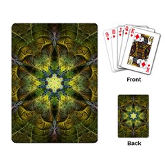 Fractal Fantasy Design Background Playing Cards Single Design (rectangle)