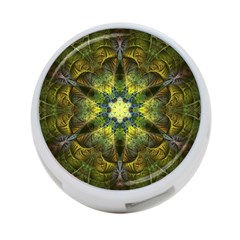 Fractal Fantasy Design Background 4-port Usb Hub (one Side) by Vaneshart