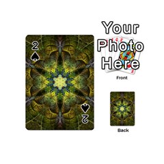 Fractal Fantasy Design Background Playing Cards 54 Designs (mini)