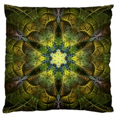 Fractal Fantasy Design Background Large Cushion Case (one Side)