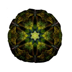 Fractal Fantasy Design Background Standard 15  Premium Round Cushions by Vaneshart