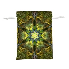 Fractal Fantasy Design Background Lightweight Drawstring Pouch (m) by Vaneshart