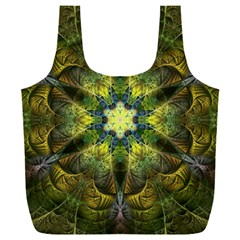 Fractal Fantasy Design Background Full Print Recycle Bag (xxl) by Vaneshart