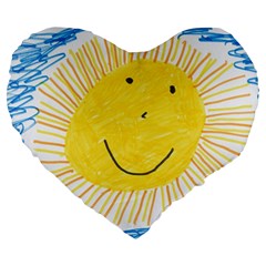 Sun-451441 1920 Large 19  Premium Heart Shape Cushion