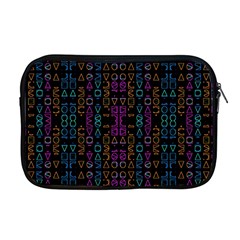 Neon Geometric Seamless Pattern Apple Macbook Pro 17  Zipper Case by dflcprintsclothing