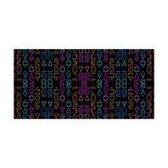 Neon Geometric Seamless Pattern Yoga Headband