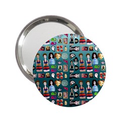 Kawaiicollagepattern2 2 25  Handbag Mirrors by snowwhitegirl