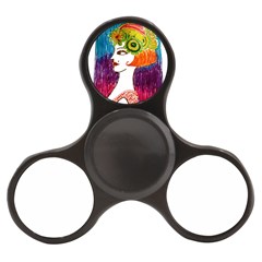 Art Deco Woman Finger Spinner by snowwhitegirl