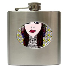 Chris Wall Hip Flask (6 Oz) by snowwhitegirl