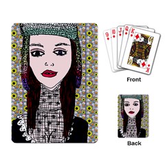 Chris Wall Playing Cards Single Design (rectangle) by snowwhitegirl