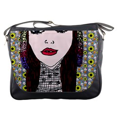 Chris Wall Messenger Bag by snowwhitegirl