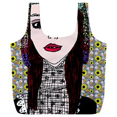 Chris Wall Full Print Recycle Bag (xxl) by snowwhitegirl