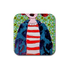 Fiola Wall Rubber Coaster (square)  by snowwhitegirl