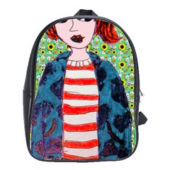 Fiola Wall School Bag (large) by snowwhitegirl