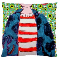 Fiola Wall Large Cushion Case (two Sides) by snowwhitegirl