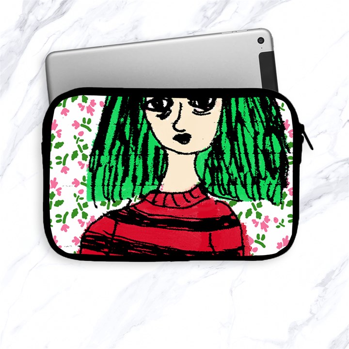 Freddy Girl Wall Apple iPad Mini Zipper Cases