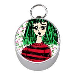 Freddy Girl Wall Mini Silver Compasses by snowwhitegirl