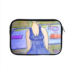 Swimmer By Pool Apple Macbook Pro 15  Zipper Case by snowwhitegirl