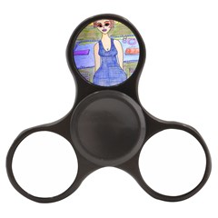 Swimmer By Pool Finger Spinner by snowwhitegirl