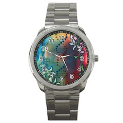 Flower Dna Sport Metal Watch by RobLilly