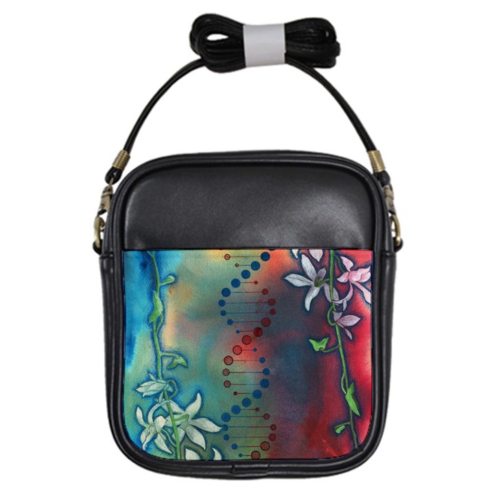 Flower Dna Girls Sling Bag