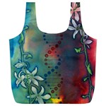 Flower Dna Full Print Recycle Bag (XL) Front