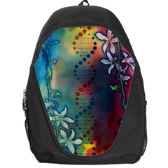 Flower Dna Backpack Bag by RobLilly