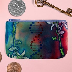 Flower Dna Large Coin Purse by RobLilly