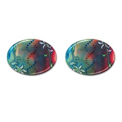 Flower Dna Cufflinks (oval) by RobLilly