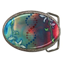 Flower Dna Belt Buckles by RobLilly