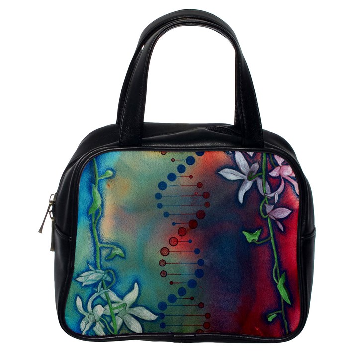 Flower Dna Classic Handbag (One Side)