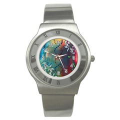 Flower Dna Stainless Steel Watch