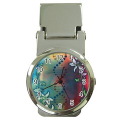 Flower Dna Money Clip Watches