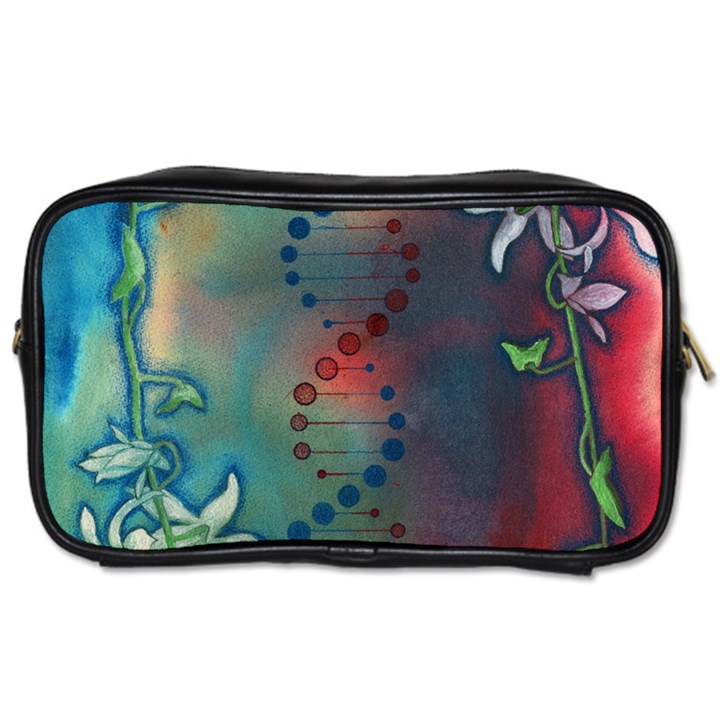 Flower Dna Toiletries Bag (One Side)