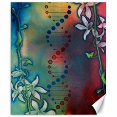 Flower Dna Canvas 20  X 24 