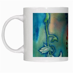 Flower Dna White Mugs by RobLilly