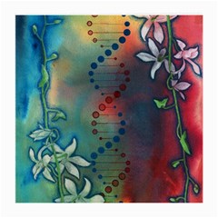 Flower Dna Medium Glasses Cloth by RobLilly