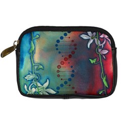 Flower Dna Digital Camera Leather Case by RobLilly