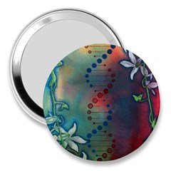 Flower Dna 3  Handbag Mirrors by RobLilly