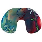 Flower Dna Travel Neck Pillow Front